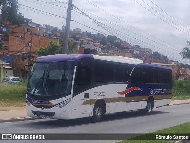Taipastur Transportes Turísticos 23292 na cidade de Itapevi, São Paulo, Brasil, por Rômulo Santos. Número da foto: #12888969.