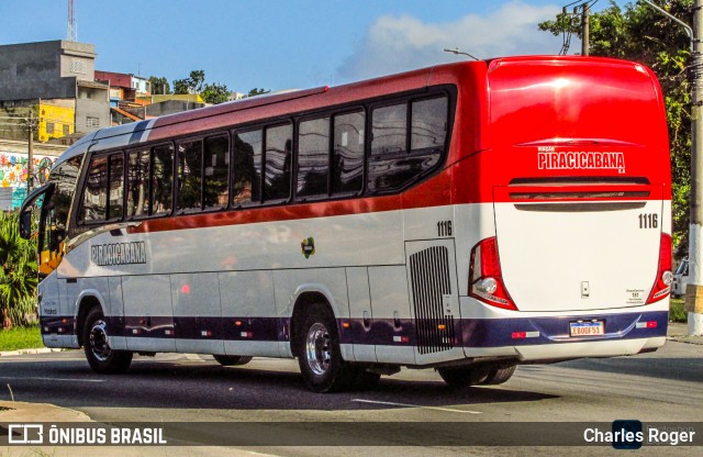 Viação Piracicabana 1116 na cidade de São Paulo, São Paulo, Brasil, por Charles Roger. Número da foto: #12890544.