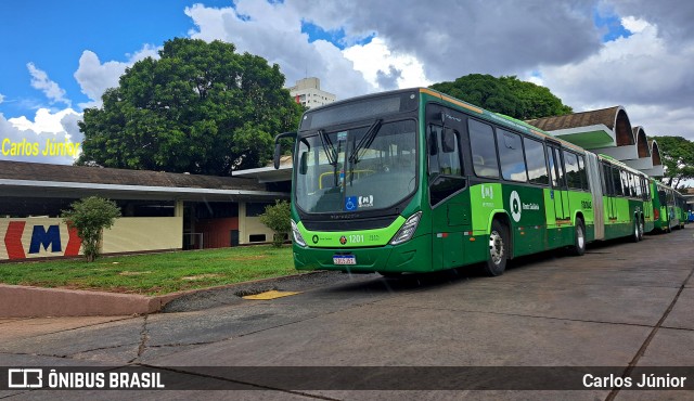 Metrobus 1201 na cidade de Goiânia, Goiás, Brasil, por Carlos Júnior. Número da foto: #12888813.
