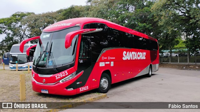 Viação Santa Cruz 32923 na cidade de São Paulo, São Paulo, Brasil, por Fábio Santos. Número da foto: #12890908.