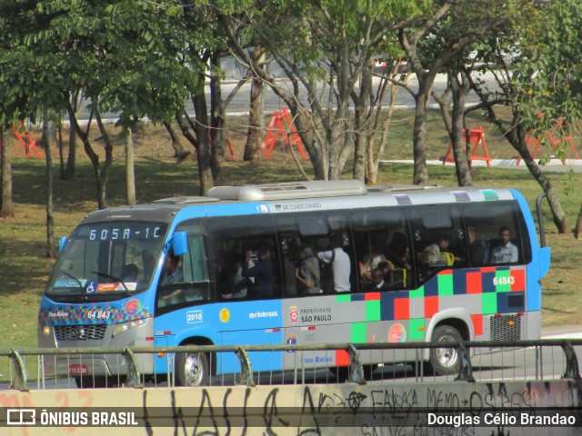 Viação Paratodos > São Jorge > Metropolitana São Paulo > Mobibrasil 6 3843 na cidade de São Paulo, São Paulo, Brasil, por Douglas Célio Brandao. Número da foto: #12890654.