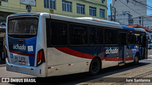 Transportes Machado DC 7.078 na cidade de Duque de Caxias, Rio de Janeiro, Brasil, por Iure Santanna. Número da foto: #12889070.