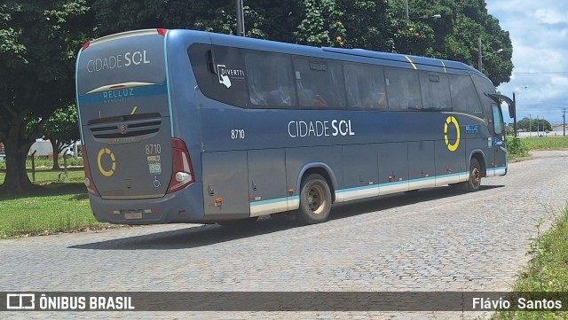 Viação Cidade Sol 8710 na cidade de Cruz das Almas, Bahia, Brasil, por Flávio  Santos. Número da foto: #12888444.