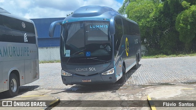 Viação Cidade Sol 9290 na cidade de Cruz das Almas, Bahia, Brasil, por Flávio  Santos. Número da foto: #12888416.