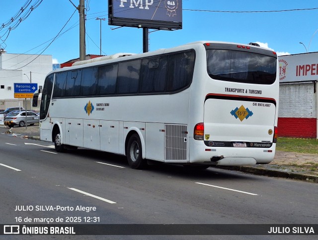 WF Transporte & Turismo 137 na cidade de Porto Alegre, Rio Grande do Sul, Brasil, por JULIO SILVA. Número da foto: #12889531.