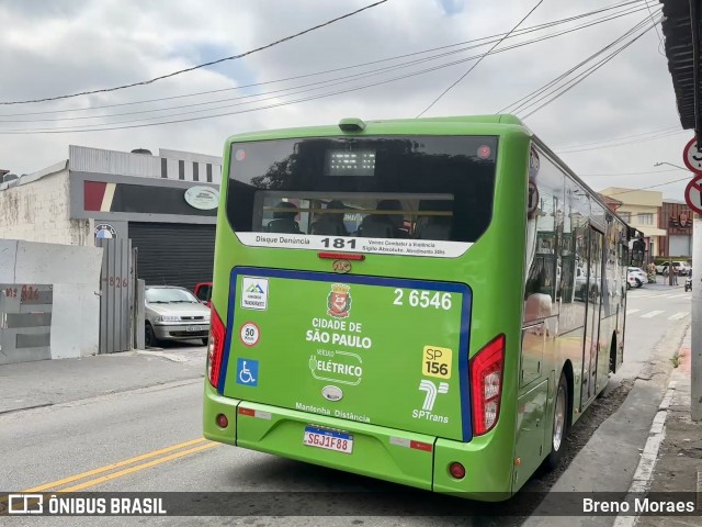 Transcooper > Norte Buss 2 6546 na cidade de São Paulo, São Paulo, Brasil, por Breno Moraes. Número da foto: #12889830.