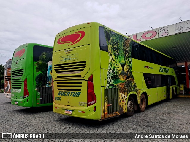 Eucatur - Empresa União Cascavel de Transportes e Turismo 6007 na cidade de Garuva, Santa Catarina, Brasil, por Andre Santos de Moraes. Número da foto: #12889028.