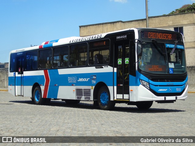 Auto Viação Jabour D86063 na cidade de Rio de Janeiro, Rio de Janeiro, Brasil, por Gabriel Oliveira da Silva. Número da foto: #12888841.