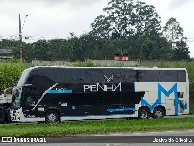 Empresa de Ônibus Nossa Senhora da Penha 61220 na cidade de Embu das Artes, São Paulo, Brasil, por Josivaldo Oliveira. Número da foto: #12890850.