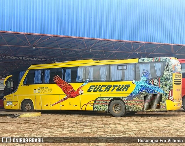 Eucatur - Empresa União Cascavel de Transportes e Turismo 5610 na cidade de Vilhena, Rondônia, Brasil, por Busologia Em Vilhena. Número da foto: #12889464.