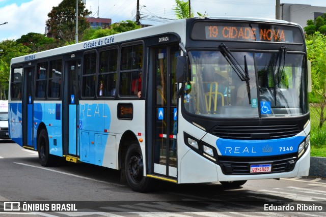 Viação Real - Varginha 7140 na cidade de Varginha, Minas Gerais, Brasil, por Eduardo Ribeiro. Número da foto: #12888980.