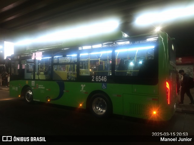 Transcooper > Norte Buss 2 6546 na cidade de São Paulo, São Paulo, Brasil, por Manoel Junior. Número da foto: #12890039.