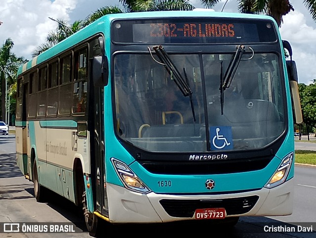 UTB - União Transporte Brasília 1630 na cidade de Brasília, Distrito Federal, Brasil, por Cristhian Davi. Número da foto: #12889495.