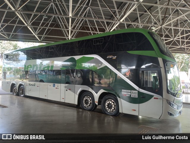 Viação Continental de Transportes 1003 na cidade de Patos de Minas, Minas Gerais, Brasil, por Luis Guilherme Costa. Número da foto: #12889006.