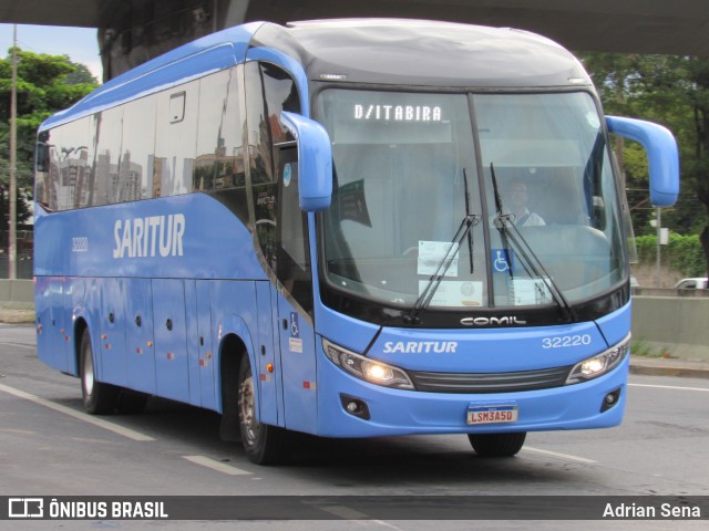 Saritur - Santa Rita Transporte Urbano e Rodoviário 32220 na cidade de Belo Horizonte, Minas Gerais, Brasil, por Adrian Sena. Número da foto: #12891462.