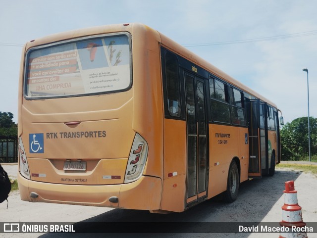 RTK Transportes 17288 na cidade de Ilha Comprida, São Paulo, Brasil, por David Macedo Rocha. Número da foto: #12891282.