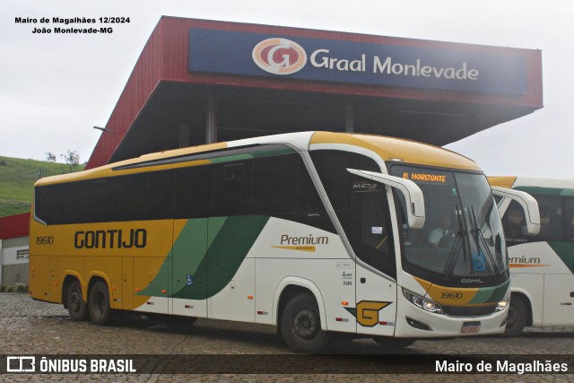 Empresa Gontijo de Transportes 19610 na cidade de João Monlevade, Minas Gerais, Brasil, por Mairo de Magalhães. Número da foto: #12891645.