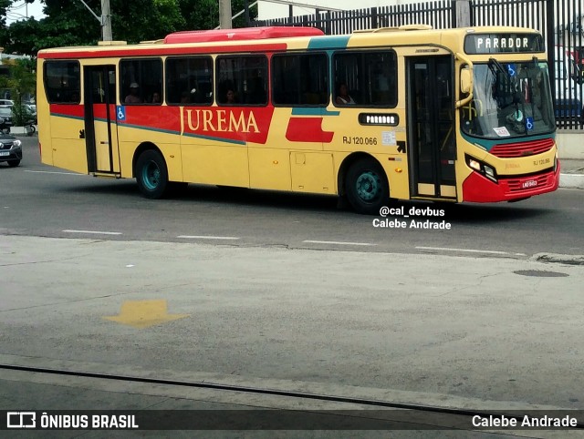 Auto Viação Jurema RJ 120.066 na cidade de Duque de Caxias, Rio de Janeiro, Brasil, por Calebe Andrade. Número da foto: #12893246.