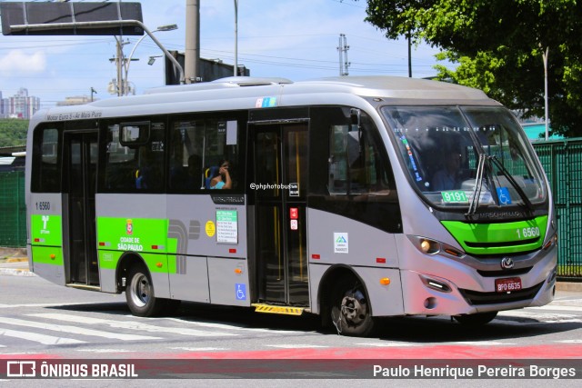 Transcooper > Norte Buss 1 6560 na cidade de São Paulo, São Paulo, Brasil, por Paulo Henrique Pereira Borges. Número da foto: #12893078.