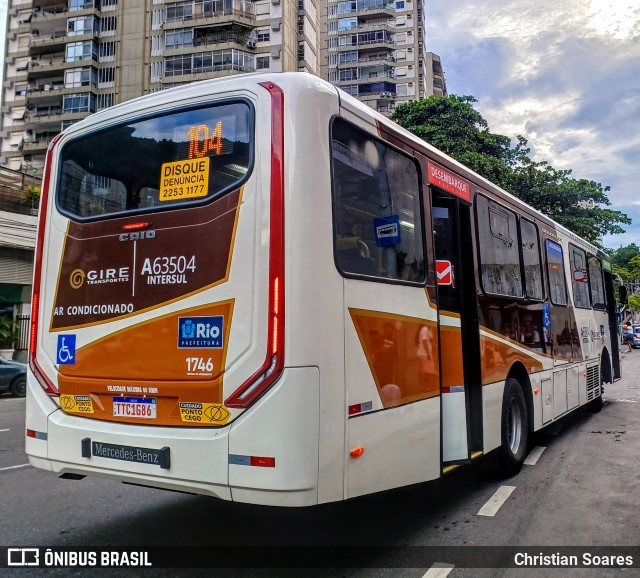 Erig Transportes > Gire Transportes A63504 na cidade de Rio de Janeiro, Rio de Janeiro, Brasil, por Christian Soares. Número da foto: #12891311.