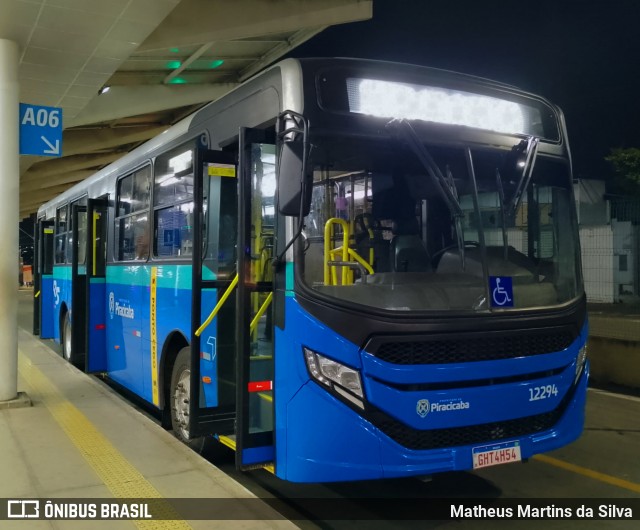 Rápido Sumaré - Piracicaba 12294 na cidade de Piracicaba, São Paulo, Brasil, por Matheus Martins da Silva. Número da foto: #12891892.