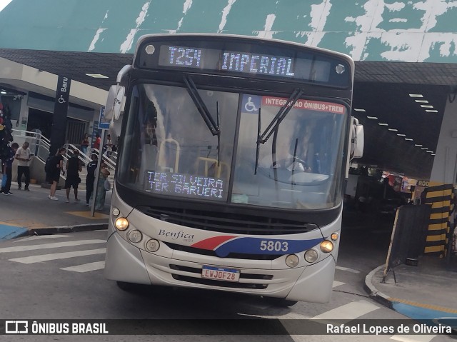 BB Transportes e Turismo 5803 na cidade de Barueri, São Paulo, Brasil, por Rafael Lopes de Oliveira. Número da foto: #12892011.