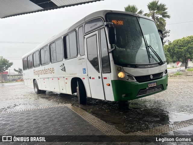 Viação Riograndense 1205 na cidade de Santo Antônio, Rio Grande do Norte, Brasil, por Legilson Gomes. Número da foto: #12891904.