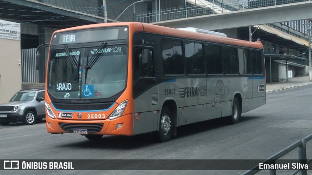 Auto Ônibus São João 25003 na cidade de Feira de Santana, Bahia, Brasil, por Emanuel Silva. Número da foto: #12891487.