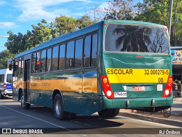 Escolares 005 na cidade de Rio de Janeiro, Rio de Janeiro, Brasil, por RJ Ônibus. Número da foto: #12891954.