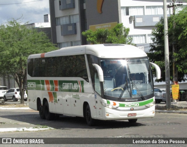 Empresa Gontijo de Transportes 21250 na cidade de Caruaru, Pernambuco, Brasil, por Lenilson da Silva Pessoa. Número da foto: #12892935.