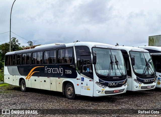 Francovig Transportes Coletivos 7306 na cidade de Registro, São Paulo, Brasil, por Rafael Cota. Número da foto: #12891922.