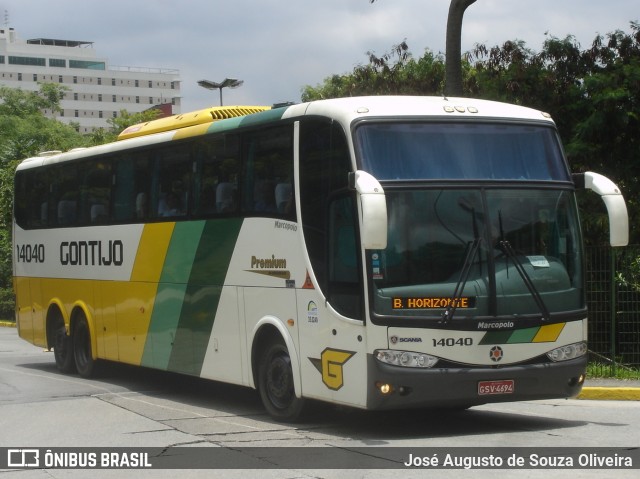 Empresa Gontijo de Transportes 14040 na cidade de São Paulo, São Paulo, Brasil, por José Augusto de Souza Oliveira. Número da foto: #12893279.