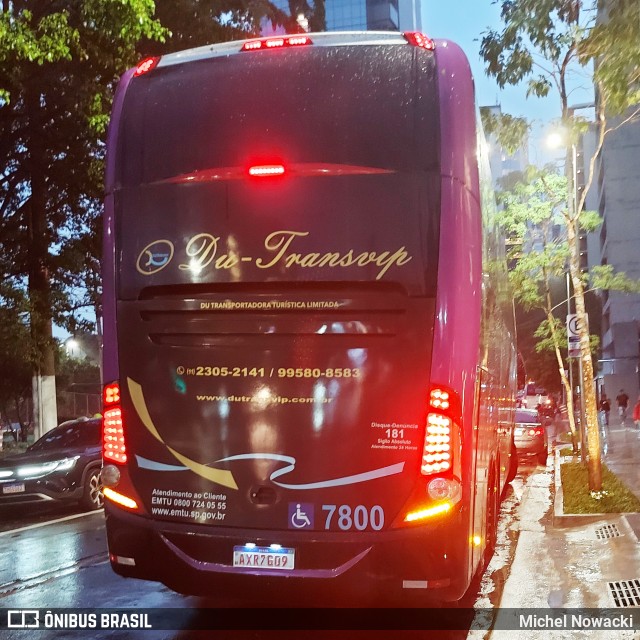 DUTRANSVIP - Du Transportadora Turistica 7800 na cidade de São Paulo, São Paulo, Brasil, por Michel Nowacki. Número da foto: #12893030.