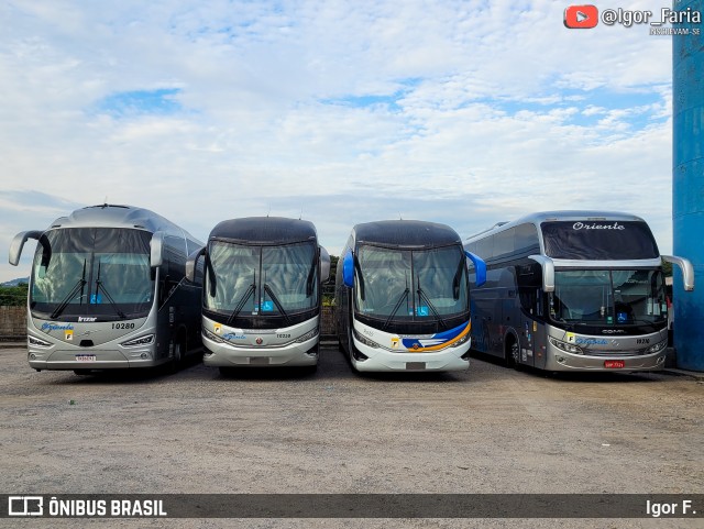 Oriente Transporte e Turismo 10250 na cidade de Várzea Paulista, São Paulo, Brasil, por Igor F.. Número da foto: #12892492.