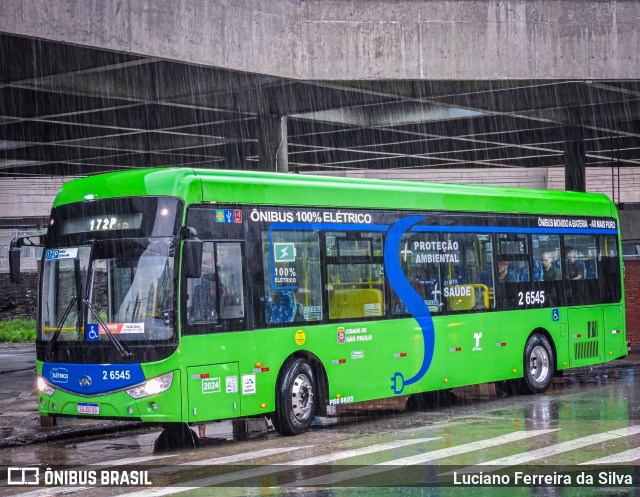 Transcooper > Norte Buss 2 6545 na cidade de São Paulo, São Paulo, Brasil, por Luciano Ferreira da Silva. Número da foto: #12893225.