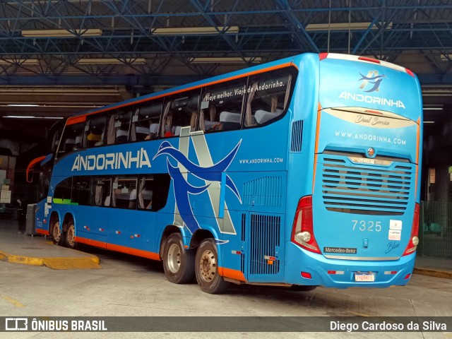 Empresa de Transportes Andorinha 7325 na cidade de São Paulo, São Paulo, Brasil, por Diego Cardoso da Silva. Número da foto: #12892652.
