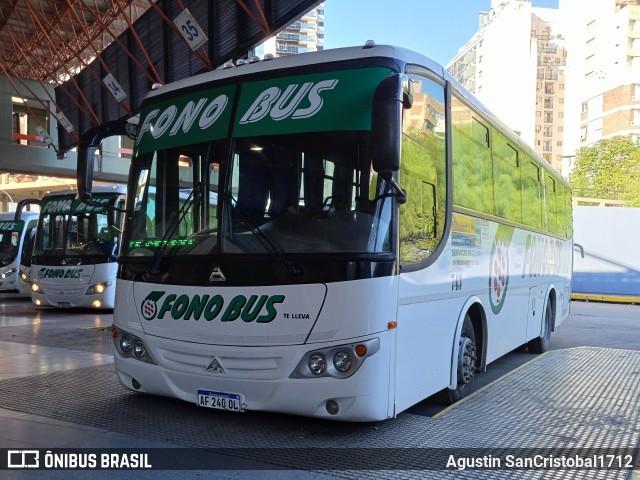Fono Bus 743 na cidade de Córdoba, Capital, Córdoba, Argentina, por Agustin SanCristobal1712. Número da foto: #12892053.