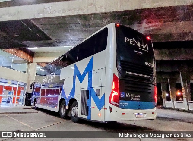 Empresa de Ônibus Nossa Senhora da Penha 64035 na cidade de Curitiba, Paraná, Brasil, por Michelangelo Macagnan da Silva. Número da foto: #12892754.