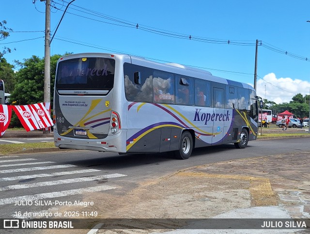 Kopereck Turismo 180 na cidade de Porto Alegre, Rio Grande do Sul, Brasil, por JULIO SILVA. Número da foto: #12891013.