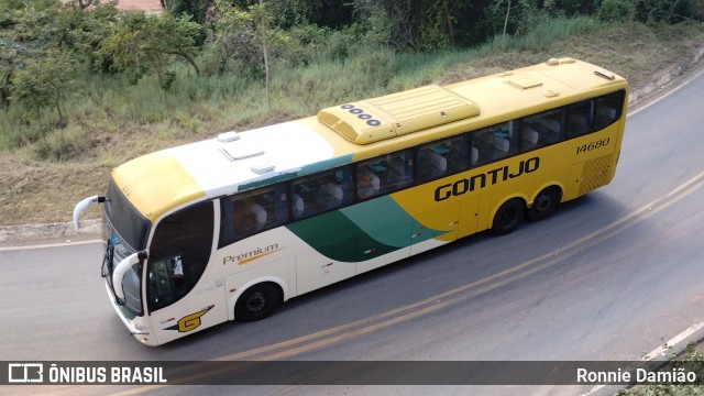 Empresa Gontijo de Transportes 14680 na cidade de Minas Novas, Minas Gerais, Brasil, por Ronnie Damião. Número da foto: #12891087.
