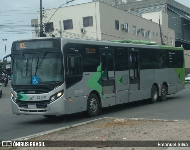 Auto Ônibus São João 33001 na cidade de Feira de Santana, Bahia, Brasil, por Emanuel Silva. Número da foto: #12891489.
