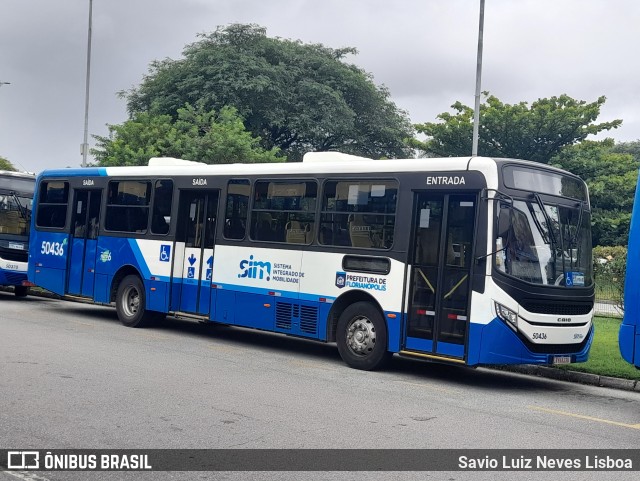 Transol Transportes Coletivos 50436 na cidade de Florianópolis, Santa Catarina, Brasil, por Savio Luiz Neves Lisboa. Número da foto: #12891153.