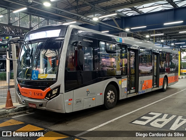 TRANSPPASS - Transporte de Passageiros 8 1416 na cidade de São Paulo, São Paulo, Brasil, por Diego Cardoso da Silva. Número da foto: #12892669.