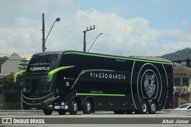 Viação Garcia 96180 na cidade de Balneário Camboriú, Santa Catarina, Brasil, por Altair Júnior. Número da foto: #12892339.