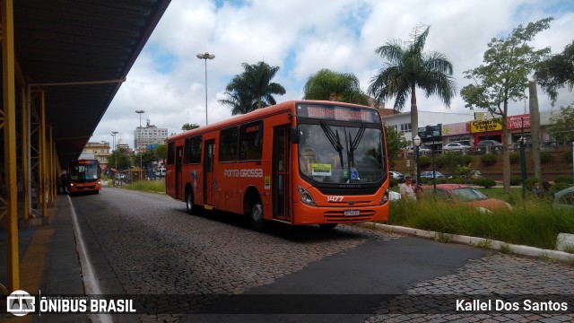 VCG - Viação Campos Gerais 1477 na cidade de Ponta Grossa, Paraná, Brasil, por Kallel Dos Santos. Número da foto: #12892261.