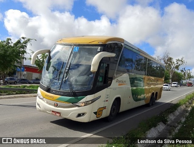 Empresa Gontijo de Transportes 19545 na cidade de Caruaru, Pernambuco, Brasil, por Lenilson da Silva Pessoa. Número da foto: #12892740.