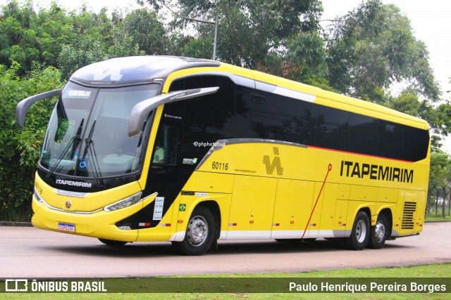 Viação Nova Itapemirim 60116 na cidade de Curitiba, Paraná, Brasil, por Paulo Henrique Pereira Borges. Número da foto: #12893060.