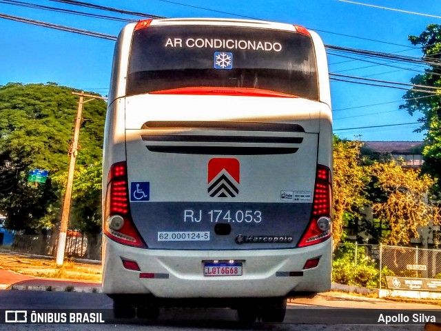 Viação Cidade do Aço RJ 174.053 na cidade de Cruzeiro, São Paulo, Brasil, por Apollo Silva. Número da foto: #12892309.