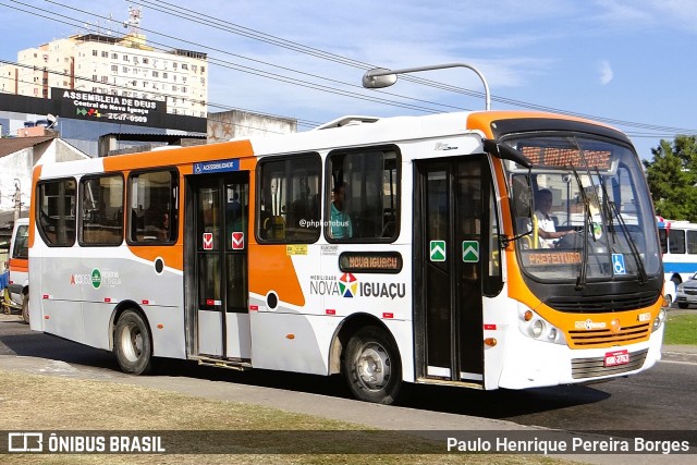 Linave Transportes A03053 na cidade de Nova Iguaçu, Rio de Janeiro, Brasil, por Paulo Henrique Pereira Borges. Número da foto: #12893154.