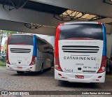 Auto Viação Catarinense 3464 na cidade de Joinville, Santa Catarina, Brasil, por Andre Santos de Moraes. Número da foto: #12891566.